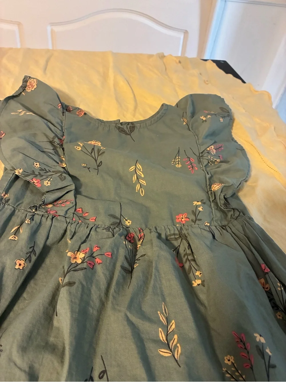 Carter’s Girls 5 Floral Ruffle Dress